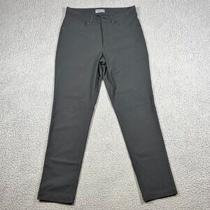 VRST Mens Slim Fit Limitless 5-Pocket‎ Pants Black 30x30 Stretch Commuter Travel